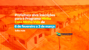 Prefeitura abre inscrições para o Residencial Parnamirim II em Parnamirim.