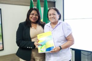 Fortalecendo a parceria, Prefeita Nilda discute avanço do saneamento e infraestrutura com o Governo do Estado.